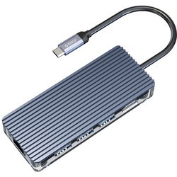 Картридер / USB-хаб Orico WB-8P