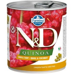 Корм для собак Farmina Quinoa Canned Skin&Coat Quail/Coconat 0.28 kg