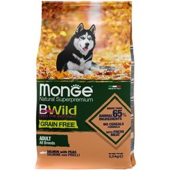 Корм для собак Monge BWild GF Adult All Breed Salmon/Peas 2.5 kg