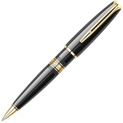 Ручка Waterman Charleston Ebony Black GT Ballpoint Pen