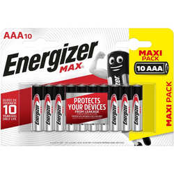 Аккумулятор / батарейка Energizer Max 10xAAA