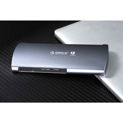 Картридер / USB-хаб Orico TB3-S1