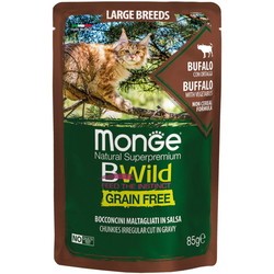 Корм для кошек Monge Bwild Grain Free Bocconcini Bufalo 0.08 kg