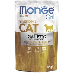 Корм для кошек Monge Grill Galletto Sterilised 0.08 kg