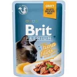 Корм для кошек Brit Premium Pouch Tuna Fillets 0.08 kg