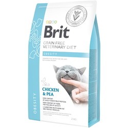 Корм для кошек Brit Obesity Chicken/Pea 2 kg