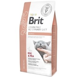 Корм для кошек Brit Renal Egg/Pea 2 kg
