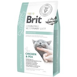 Корм для кошек Brit Struvite Chicken/Pea 2 kg