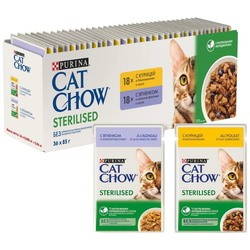 Корм для кошек Cat Chow Sterilised Multipack Chicken/Lamb 3.06 kg
