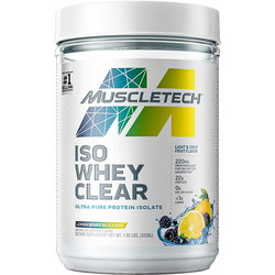 Протеин MuscleTech Iso Whey Clear 0.503 kg
