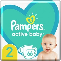 Подгузники Pampers Active Baby 2 / 66 pcs