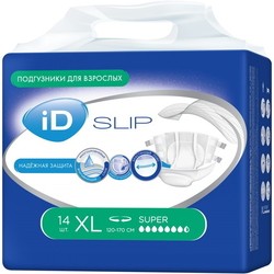 Подгузники ID Expert Slip Super XL / 14 pcs