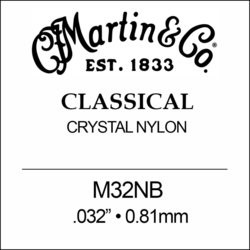 Струны Martin Classical Crystal Nylon 32