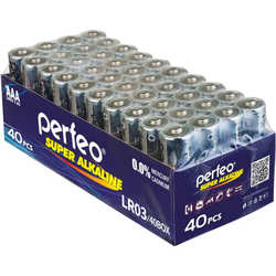 Аккумулятор / батарейка Perfeo Super Alkaline 40xAAA