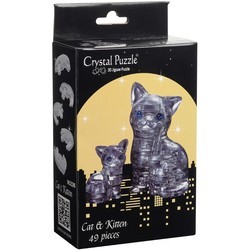 3D пазл Crystal Puzzle Cat and Kitten