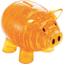 3D пазл Crystal Puzzle Deluxe Piggy Bank 91003