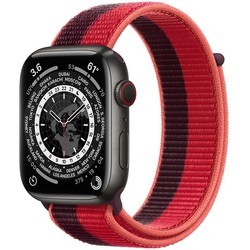 Смарт часы Apple Watch 7 Titanium 45 mm Cellular