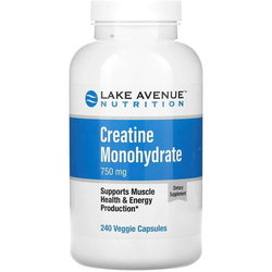Креатин Lake Avenue Nutrition Creatine Monohydrate 750 mg 240 cap