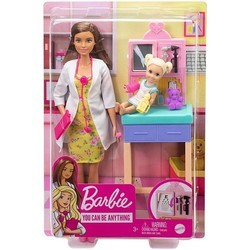 Кукла Barbie Pediatrician Playset Brunette GTN52