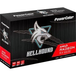 Видеокарта PowerColor Radeon RX 6600 Hellhound
