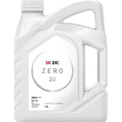 Моторное масло ZIC Zero 20 0W-20 4L