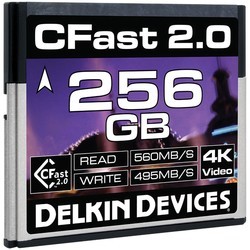 Карта памяти Delkin Devices Premium CFast 2.0 560 256Gb