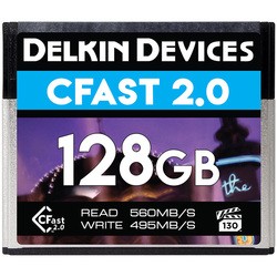 Карта памяти Delkin Devices Premium CFast 2.0 560 VPG-130