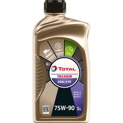Трансмиссионное масло Total Traxium Dual 9 FE 75W-90 1L