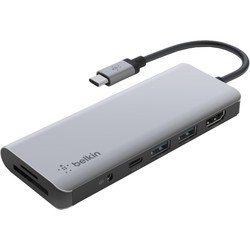 Картридер / USB-хаб Belkin Connect USB-C 7-in-1 Multiport Hub Adapter