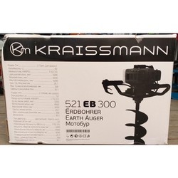 Мотобур Kraissmann 521 EB 300