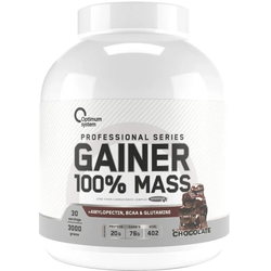 Гейнер Optimum System Gainer 100% Mass 3 kg