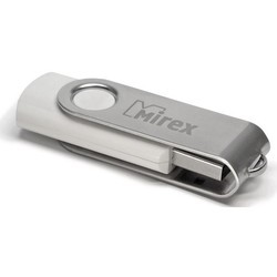 USB Flash (флешка) Mirex SWIVEL 16Gb (белый)