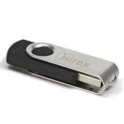 USB Flash (флешка) Mirex SWIVEL 16Gb (черный)