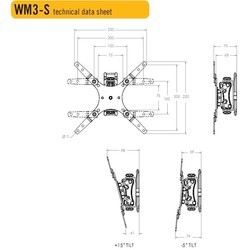Подставка/крепление OmniMount WM3-S