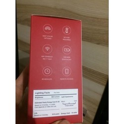 Лампочка Xiaomi Yeelight Smart LED Bulb Color with VoiceControl read