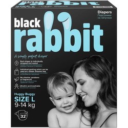 Подгузники Black Rabbit Diapers L / 32 pcs