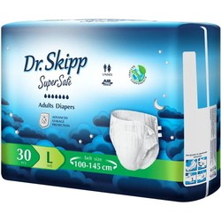 Подгузники Dr.Skipp Super Safe Diapers L / 30 pcs