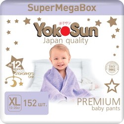 Подгузники Yokosun Premium Pants XL / 152 pcs