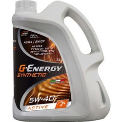 Моторное масло G-Energy Synthetic Active 5W-40 5L