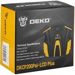 Насос / компрессор DEKO DKCP200Psi-LCD Plus