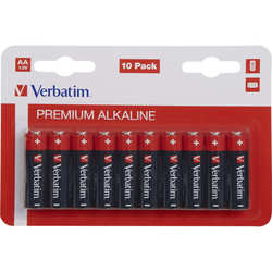 Аккумулятор / батарейка Verbatim Premium 10xAA