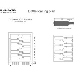 Винный шкаф Dunavox DAU-40.138SS