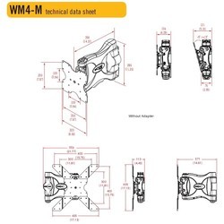 Подставка/крепление OmniMount WM4-M