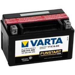 Автоаккумулятор Varta Funstart AGM (506015005)
