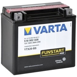 Автоаккумулятор Varta Funstart AGM (518902026)