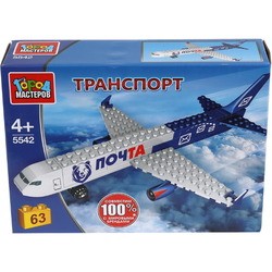 Конструктор Gorod Masterov Mail Plane 5542