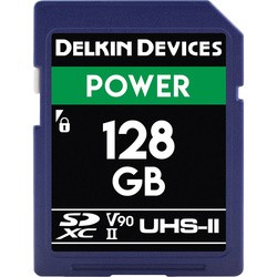 Карта памяти Delkin Devices POWER UHS-II SDXC 128Gb