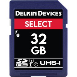 Карта памяти Delkin Devices SELECT UHS-I SDHC