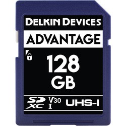 Карта памяти Delkin Devices Advantage UHS-I SDXC 128Gb