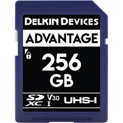 Карта памяти Delkin Devices Advantage UHS-I SDXC 256Gb